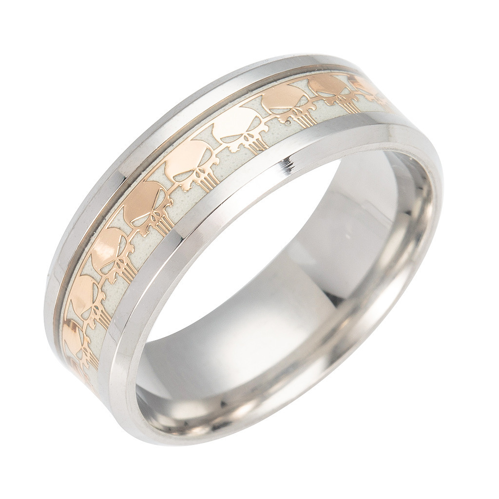 Skull silver+Gold