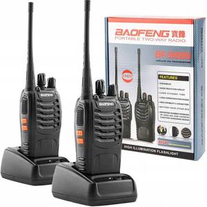 BF-888s portatile portatile ricaricabile Walkie-Talkie per uso radioamatoriale