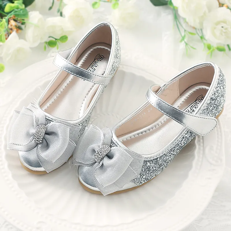 Zapato de princesa para niña y niña, Material duradero y cómodo, diseño económico personalizado