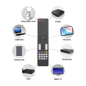 OEM customed IC/ Codes/ Design universale telecomandi Tv IR/ BT/ 2.4G degenare 51 pulsanti Tv telecomando