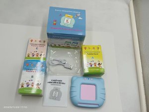 Заводская пользовательская говорящая флэш-карта обучающее устройство, обучающее электронное интерактивное Дошкольное языковое игрушечное CE CPC EN71 немецкий - Product Image 6
