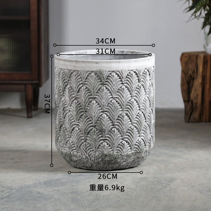 Diámetro interior 31cm - Estilo hoja de arce - Mediano