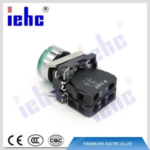 IEHC YB4 (XB4)-BW3361 Momentan-Druckknopf-Kontroll leuchte 130/220 ~ 380V NO IP65 Pegel 10A max. Strom 1NO Schalter kombination