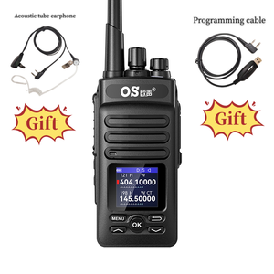136-600Mhz Full Frequency UV8000 Walkie Talkie 10w PMR due vie Radio con cavo di programmazione e auricolare - Product Image 1
