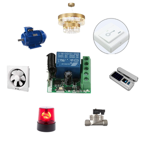 433 MHz telecomando Wireless automatico DC 12V 10A 1CH ricevitore relè trasmettitore fisso codice per il motore del cancello del Garage