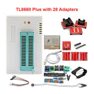 TL866II PLUS TL866 Neuer original aktualisierter MiniPro Universal-Hochgeschwindigkeits-USB-Programmierer Hoch leistung mit 28 Adapter