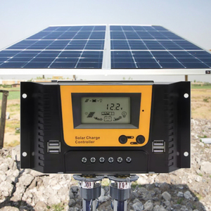 Контроллер солнечного заряда YH-VT 50/60A/80A с PWM зарядным ЖК-дисплеем 12/24/36/48 В - Product Image 5
