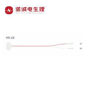 Elektroda rekaman jarum melengkung, multi-kepercayaan Bipolar untuk neurofisiologi klinis, panjang kabel dapat disesuaikan - Product Image 1