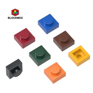 BLOCKMOC 3024 1x1 Short 1-Hole Building <strong>Blocks</strong> Classic Base Parts Compatible with Bricks Children Toys Assembly Gift Box - Product Image 1