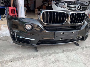 BMW X5X6用フロントバンパーアセンブリフロントフェイスボディキットLEDヘッドライト付き旧モデルF15F16ノーズカットアセンブリ - Product Image 2
