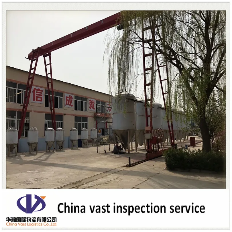 Service d'inspection de rapports professionnels Services d'inspection complets de tiers en Chine
