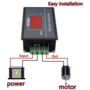 PWM Motor <strong>Speed</strong> <strong>Controller</strong> 6V 12V 24V 48V Pulse Width Modulation Regulator Stepless <strong>Variable</strong> <strong>Speed</strong> Forward