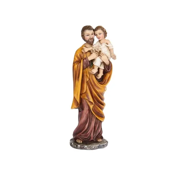 Religión decorativa hecha a mano de cerámica estatua de Jesús