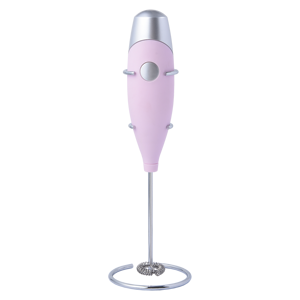 ABS thân thiện với môi tùy chỉnh sữa Frother với đứng pin Powered Điện Tay <span class=keywords><strong>Mixer</strong></span> Magic Wand Whisk sữa Frother - Product Image 2