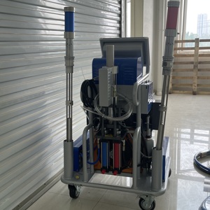 Two Component Hydraulic Spraying <strong>Machine</strong> Paired with Heating Pipeline Polyurea Spray <strong>Machine</strong> for Sale