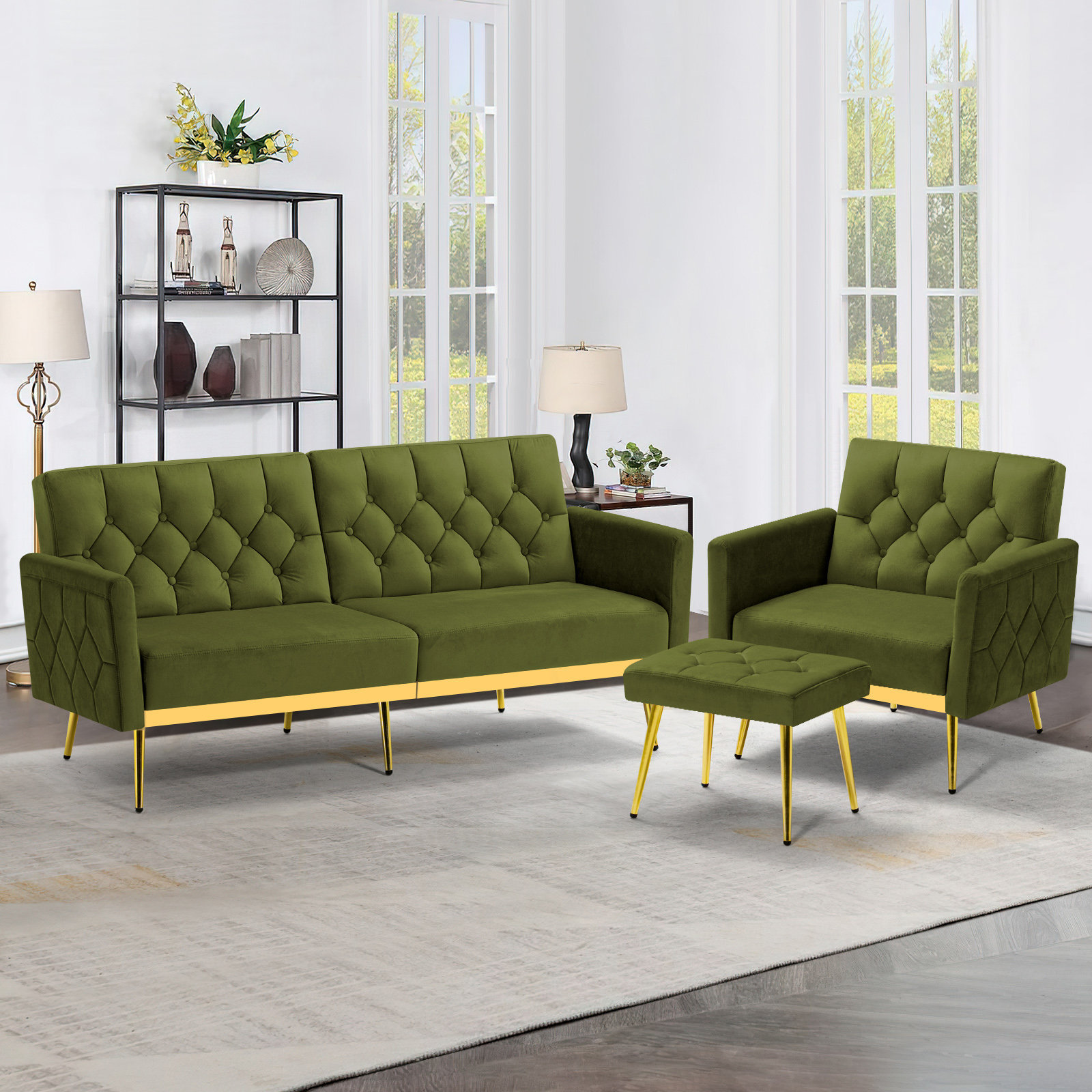 Olive Velvet