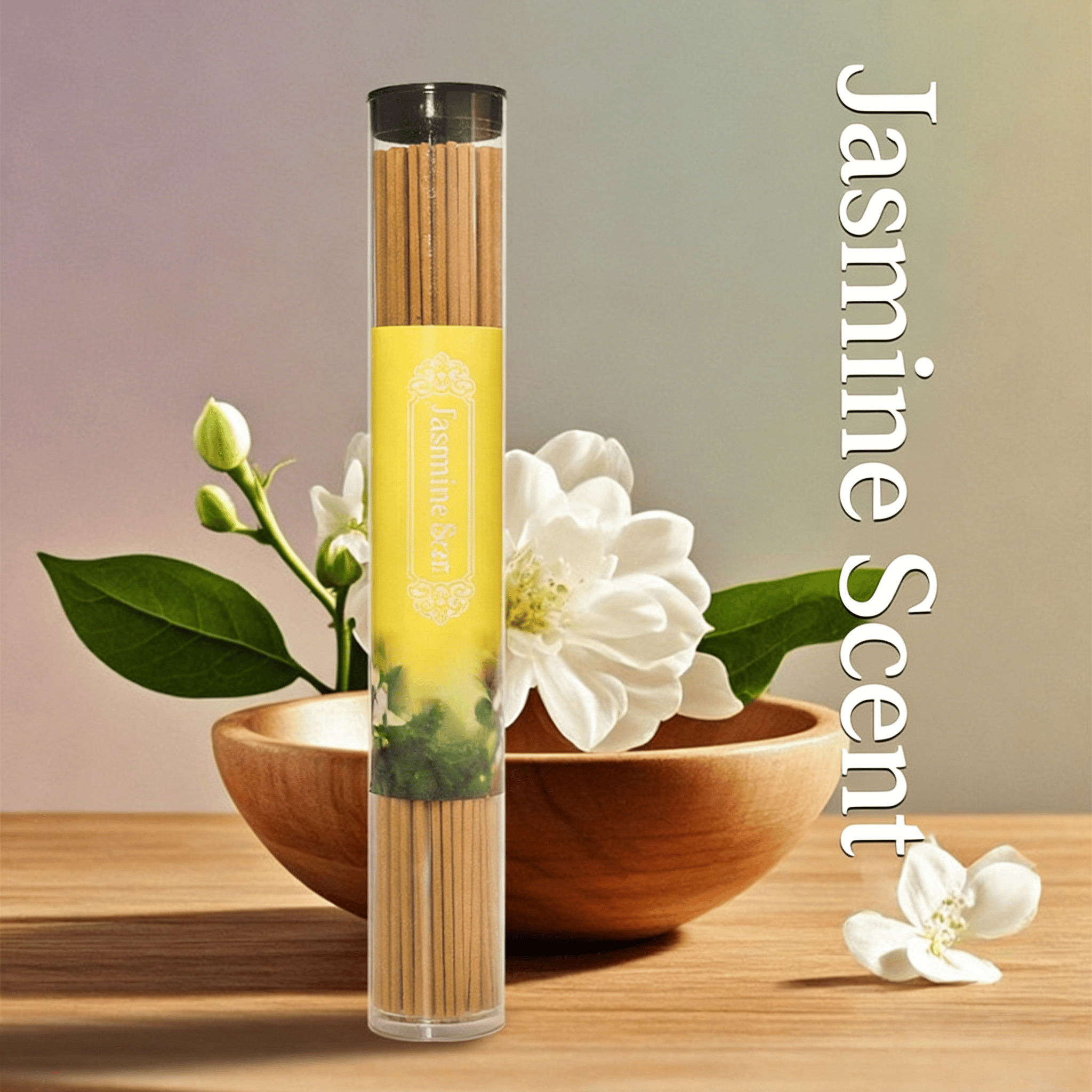 Colored Square Incense / 60g Jasmine Scent