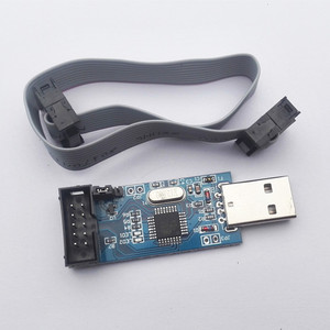 LC-01 51 AVR programmer ISP USBASP downloader USBISP download line componenti elettronici