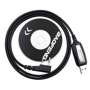 New USB <strong>Programming</strong> Cable for <strong>2</strong> <strong>Way</strong> <strong>Radio</strong> UV-5R BF-888s UV5R K Port Driver With CD <strong>Software</strong> - Product Image 1