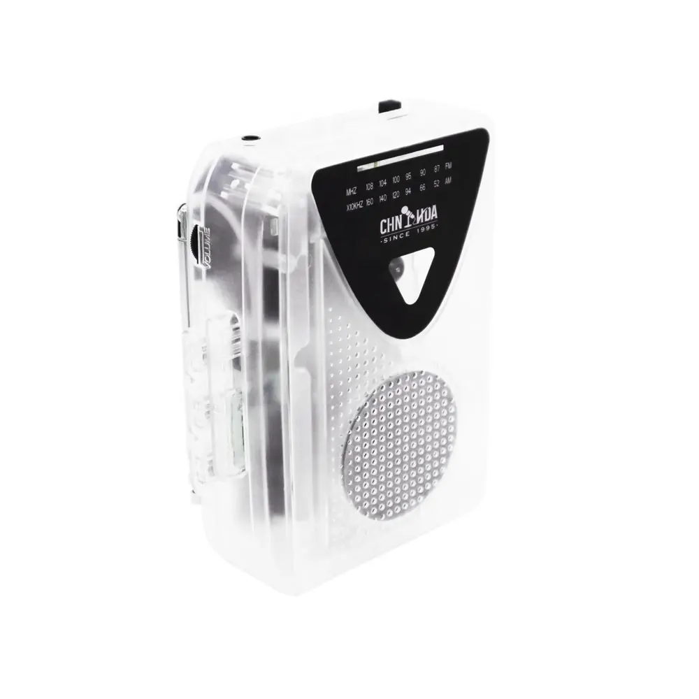 เครื่องเล่นวิทยุ HXD-CS19พกพา,เครื่องเล่นเพลง MP3พกพาได้ลำโพงสเตอริโอคู่กำลังขับใหญ่ Walkman