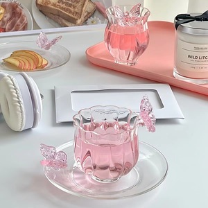 ถ้วยดอกไม้ญี่ปุ่นทำด้วยมือสุดสร้างสรรค์สำหรับแก้วชาและกาแฟ Pyrex พร้อมฝาปิดเซรามิกสำหรับเป็นของขวัญทางธุรกิจ - Product Image 4