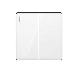 Luxury Light Push Button 220v Switches 1-4 Gang 1/2 <strong>Way</strong> Wall Electric Power Switch,Household Light <strong>on</strong> OFF Panel With Indicator - Product Image 6