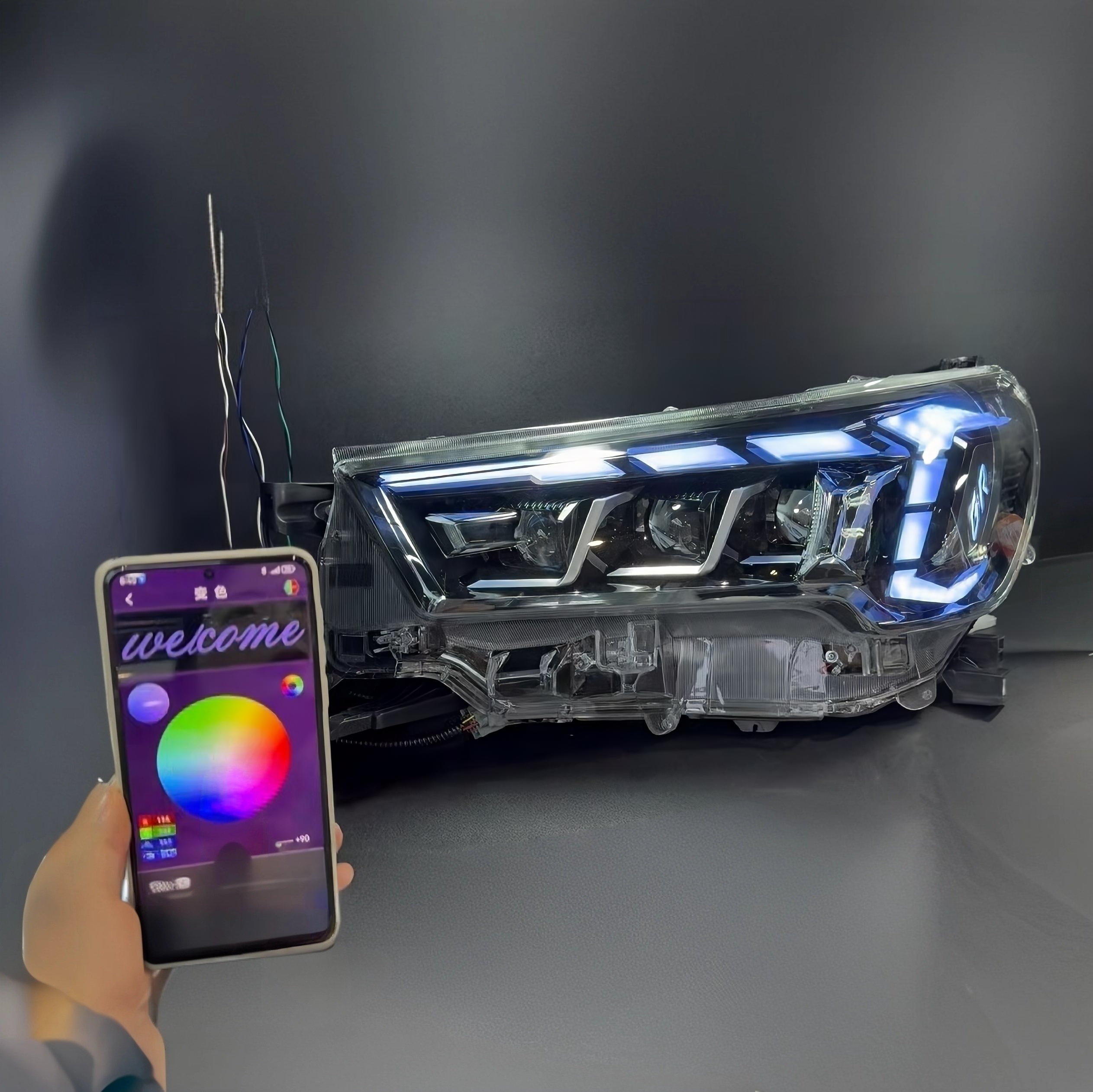 Control de APP Faro LED RGB