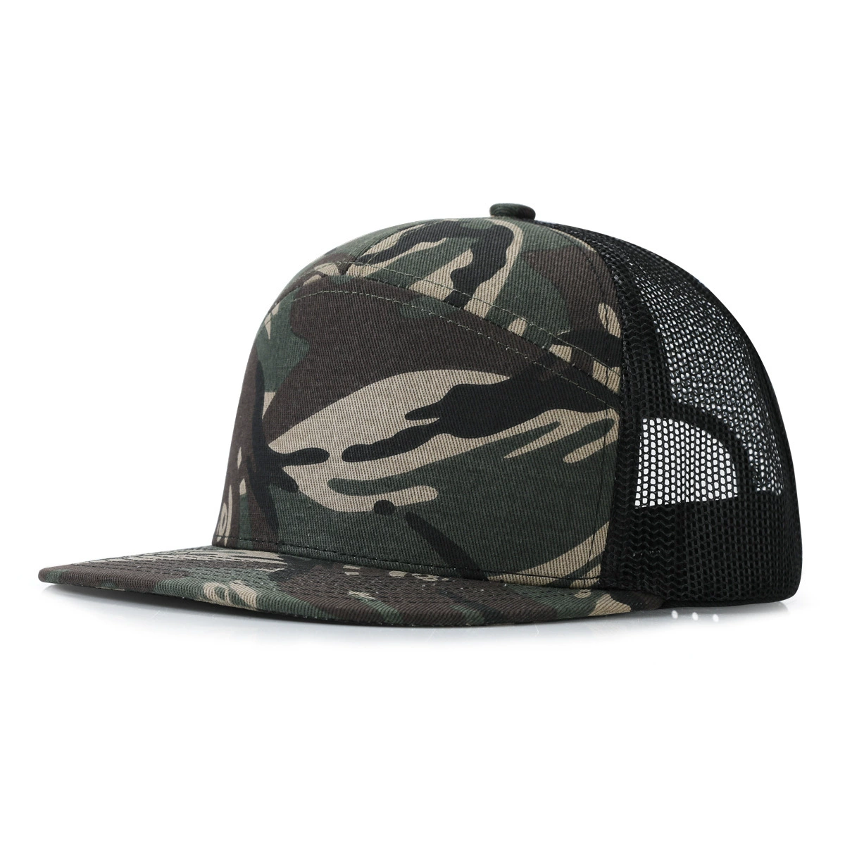 camouflage + maille noire