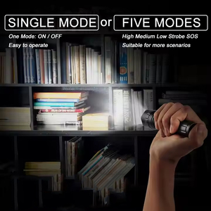 Cao Powered 1000lm IP65 không thấm nước đa chức năng <span class=keywords><strong>LED</strong></span> sạc chiến thuật đèn pin 350m tại chỗ chùm cho cắm trại câu cá - Product Image 5