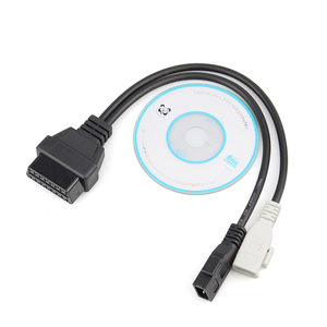 Galletto 1260 ile 2*2 kablo ECU Chip Tuning aracı EOBD flaşör ECU flaşör yeşil PCB FTDI ftread okuma ve yazma - Product Image 3