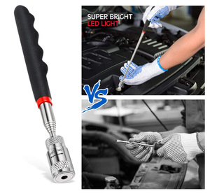 Flexible Magnetic Pickup <strong>Tool</strong> With Led Light Flashlight With Telescopic Magnetic Pick up <strong>Tool</strong> for Auto Repair - Product Image 5