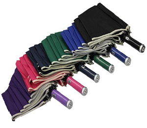 Sáng Tạo Năng Lượng Mặt Trời Ô Nhỏ Gọn Du Lịch Đêm Sử Dụng <span class=keywords><strong>LED</strong></span> Đèn Pin Ô Ô Ngược Tự Động Ô Với Logo - Product Image 5