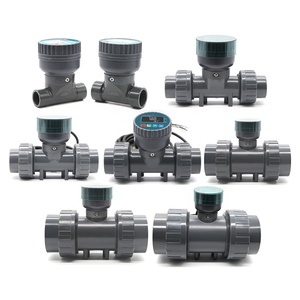 Medidor de flujo de agua Digital ZJLCD, salida de pulso del tanque de la piscina + transmisión de datos RS485, sensor contador de flujo de líquido alcalino ácido 10-30VDC - Product Image 1