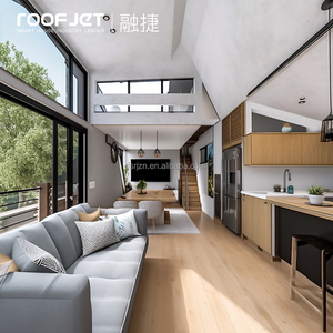 モジュラー三角住宅プレハブ住宅ヨーロッパ用強化モジュラー住宅住宅 - Product Image 3