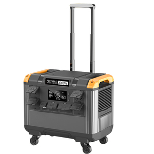 德尔塔2 3000瓦额定家用太阳能电池发电机3KW/5KW便携式电站MPPT美国野营应急起动器120v - Product Image 1