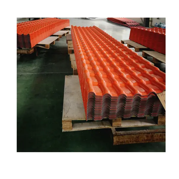 Residential Type 1050 3mm ASA PVC Plastic Synthetic Resin Roofing Sheets Cover