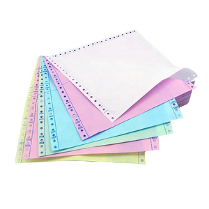 Papel de impresora continua de impresión de 3 capas, venta al por mayor, rollo de 3 capas, libro de factura, formulario de papel Ncr sin carbón con un precio más barato - Product Image 4