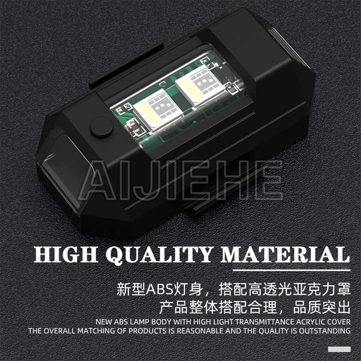 RC Drone LED Flash Position Wireless Light Lorry Aircraft Crane SUV motorcycle camping lights LED Strobe warning lamp