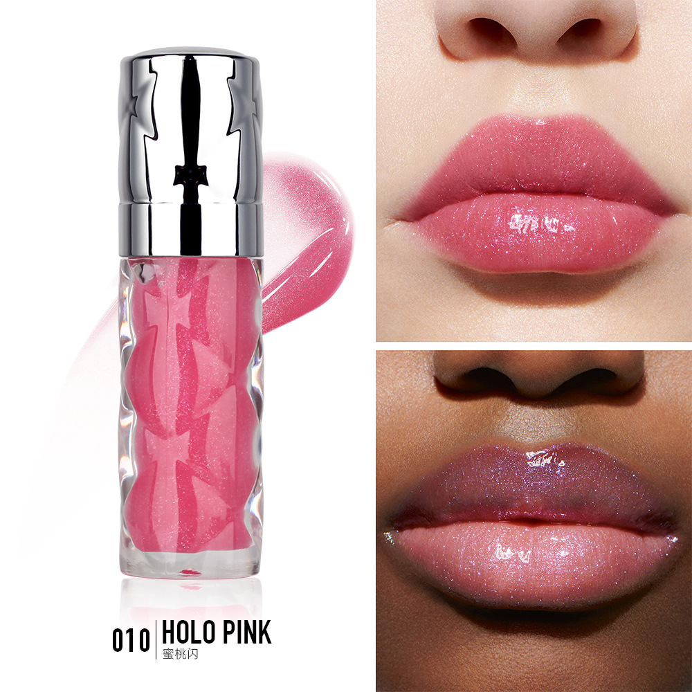 010 holo rose pêche pailleté - 5ml p211 boîte argentée