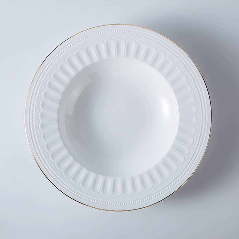 Assiette creuse de 10,25 pouces