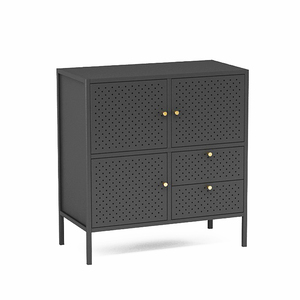 Thiết kế mới giao diện điều khiển tự chọn góc hiện đại sideboard tự chọn Bảng Tủ kim loại Parsons sideboards tủ với ngăn kéo và cửa ra vào - Product Image 2