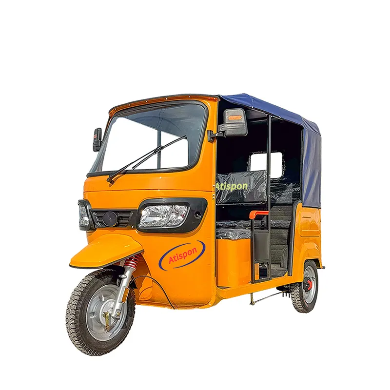 Factory OEM Electric Tricycles 3 Wheel Motorcycle Passenger Rickshaw Taxi Tuk Tuk With Solar Panel Cheap