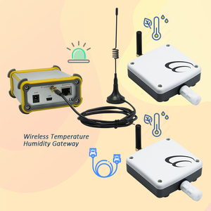 2 Sets Waterproof Lorawan NB IOT Zigbee Remote Wireless <strong>Temperature</strong> &amp; Humidity Meter <strong>Temperature</strong> Humidity Sensor Lorawan - Product Image 1