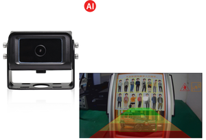 AI Backup Camera <span class=keywords><strong>System</strong></span> com alarme sonoro e visual LCD Monitor para pesados Rvs Reboques e caminhões invertendo a câmera