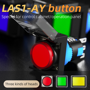 CE Plastic Material Pushbutton Switches Pin Terminal Self Recovery 16mm Round Square <strong>Rectangular</strong> <strong>Push</strong> <strong>Button</strong> - Product Image 2