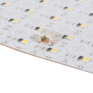 อัลตร้าบางที่มีคุณภาพสูงนำแผง SMD2835แผงสดใสแสงไฟที่มีความยืดหยุ่นนำแผ่นที่มีความยืดหยุ่นนำแสงสำหรับตารางหินอ่อน - Product Image 3