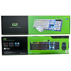 HiCyber CJ712 Wired Mouse and <strong>Keyboard</strong> Set LED Lights Gaming <strong>Keyboard</strong> and Mouse <strong>Combos</strong> for <strong>Computer</strong> Laptop <strong>Keyboard</strong> Mouse <strong>Combos</strong> - Product Image 6