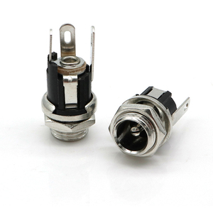 DC-025M ช่องเสียบไฟ DC ตัวเมียซ็อกเก็ตตัวเมีย2.0มม. แจ็คชาร์จ DC ขนาด5.5*2.1มม. เต้ารับตัวเมีย - Product Image 2