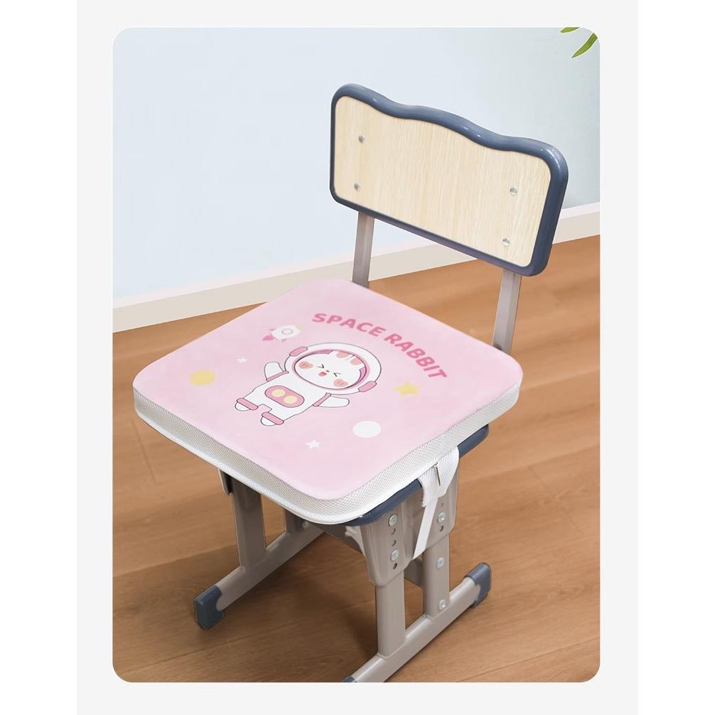 เบาะรองนั่งกระต่ายสีชมพู (แบบบาง)