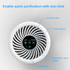 Küçük ve kompakt ev kullanımı basit görünüm ile Mini hava temizleyici - Product Image 6